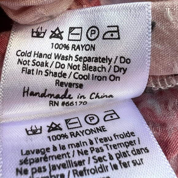 🎯NWOT Auguste The Label Roselle Dylan Mini Skirt Blush Size 6 - Picture 11 of 11